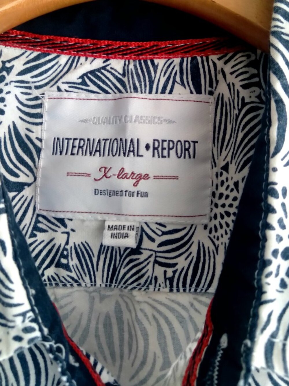 International Report Button Down Shirt - Picture 2 of 6